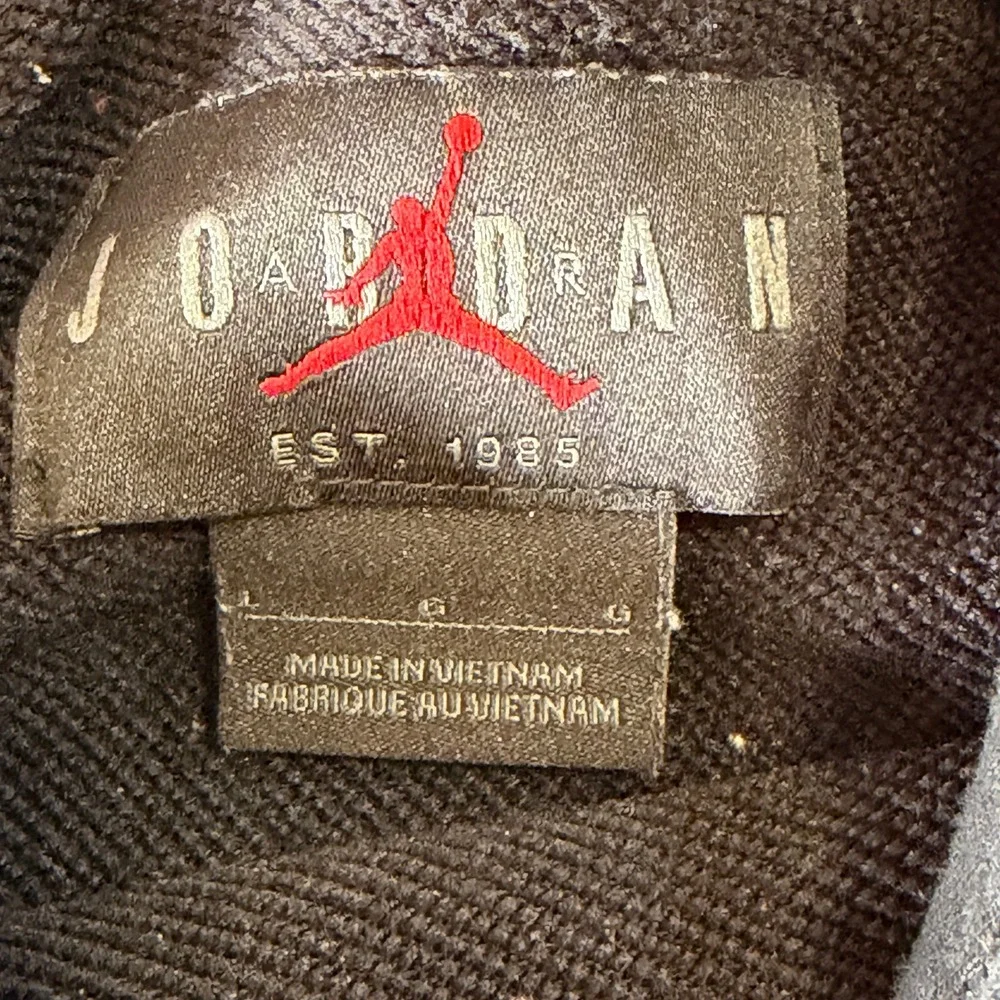 Jordan Dri-FIT Mens Black Jumpman Logo Pullover Hoodie Sweatshirt Large